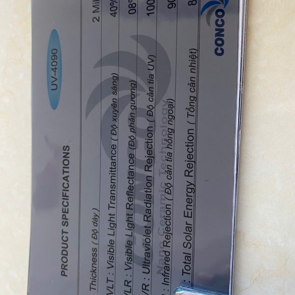 Phim cách nhiệt UV-4090